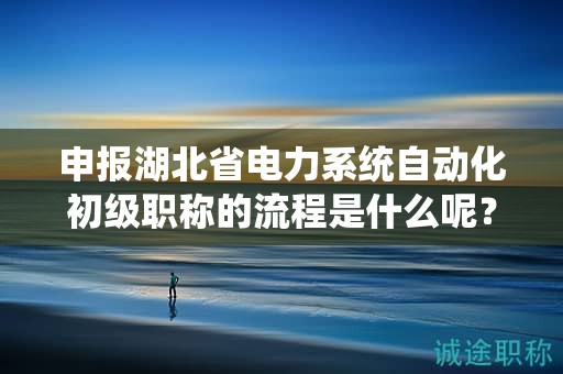 申報湖北省電力系統(tǒng)自動化初級職稱的流程是什么呢？