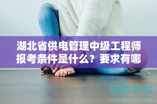 湖北省供電管理中級工程師報考條件是什么？要求有哪些？