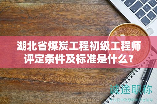 湖北省煤炭工程初級工程師評定條件及標準是什么？
