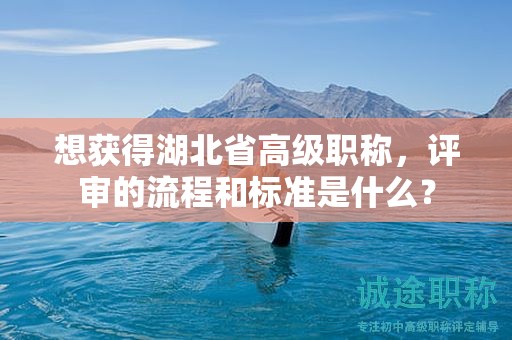 想獲得湖北省高級職稱，評審的流程和標(biāo)準(zhǔn)是什么？