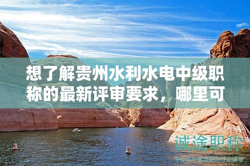 想了解貴州水利水電中級(jí)職稱的最新評(píng)審要求，哪里可以查找？