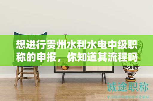 想進(jìn)行貴州水利水電中級職稱的申報(bào)，你知道其流程嗎？