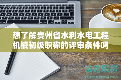 想了解貴州省水利水電工程機械初級職稱的評審條件嗎？