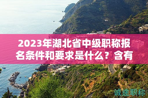 2024年湖北省中級職稱報(bào)名條件和要求是什么？含有報(bào)名流程哦