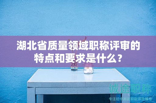 湖北省質(zhì)量領(lǐng)域職稱評(píng)審的特點(diǎn)和要求是什么？