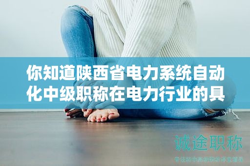 你知道陜西省電力系統(tǒng)自動化中級職稱在電力行業(yè)的具體用途嗎？