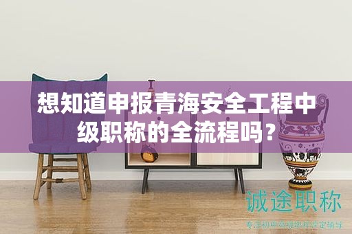 想知道申報(bào)青海安全工程中級(jí)職稱的全流程嗎？