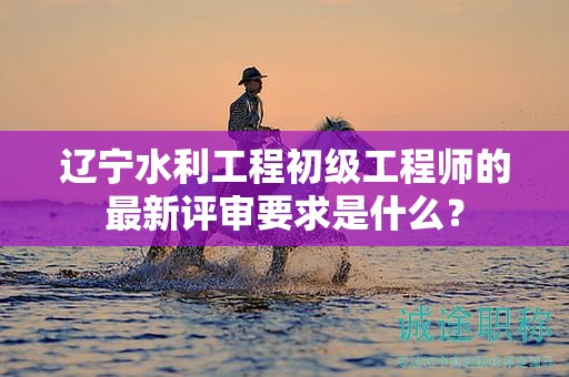 遼寧水利工程初級工程師的最新評審要求是什么？