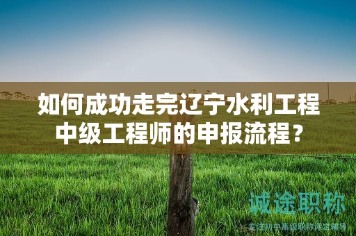 如何成功走完遼寧水利工程中級工程師的申報流程？