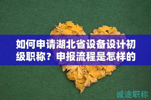 如何申請(qǐng)湖北省設(shè)備設(shè)計(jì)初級(jí)職稱(chēng)？申報(bào)流程是怎樣的？