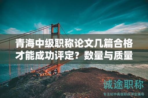 青海中級(jí)職稱(chēng)論文幾篇合格才能成功評(píng)定？數(shù)量與質(zhì)量的平衡之道。