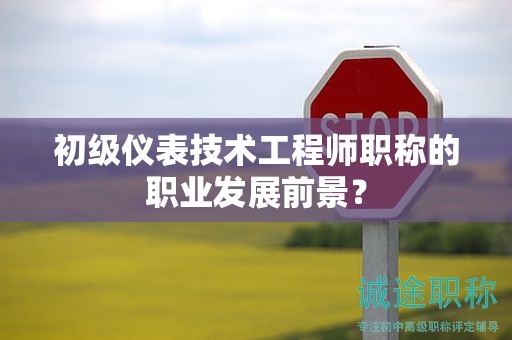 初級儀表技術工程師職稱的職業(yè)發(fā)展前景？
