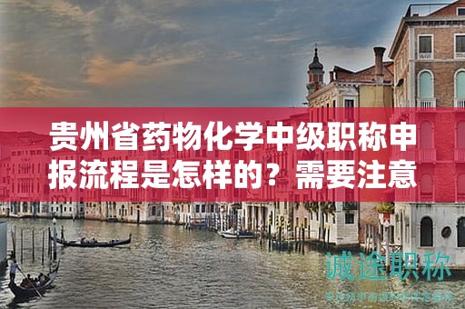 貴州省藥物化學(xué)中級(jí)職稱申報(bào)流程是怎樣的？需要注意哪些事項(xiàng)？