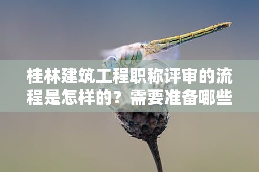 桂林建筑工程職稱評審的流程是怎樣的？需要準備哪些材料？