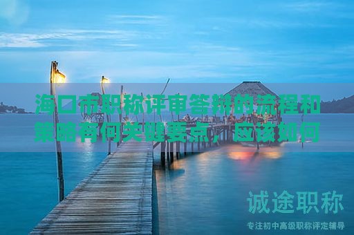 ?？谑新毞Q評審答辯的流程和策略有何關(guān)鍵要點，應(yīng)該如何準備？