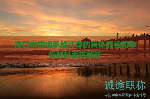 ?？谑谐跫壜毞Q評審的具體流程和申報材料要求解析
