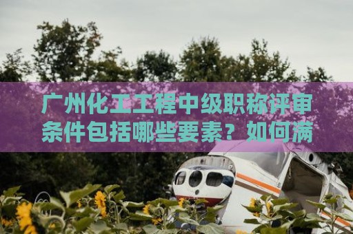廣州化工工程中級(jí)職稱評(píng)審條件包括哪些要素？如何滿足？