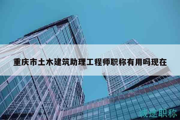 重慶市土木建筑助理工程師職稱有用嗎現(xiàn)在