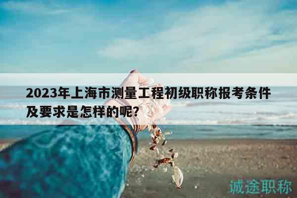 2023年上海市測(cè)量工程初級(jí)職稱報(bào)考條件及要求是怎樣的呢？