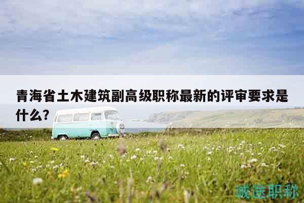 青海省土木建筑副高級(jí)職稱(chēng)最新的評(píng)審要求是什么？