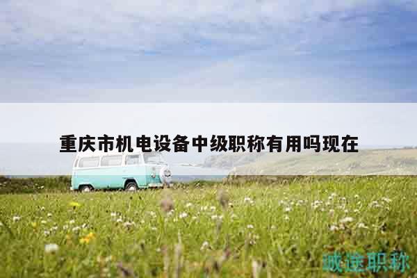 重慶市機(jī)電設(shè)備中級職稱有用嗎現(xiàn)在
