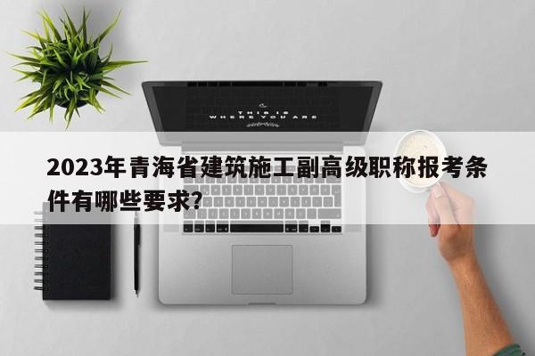 2023年青海省建筑施工副高級(jí)職稱報(bào)考條件有哪些要求？