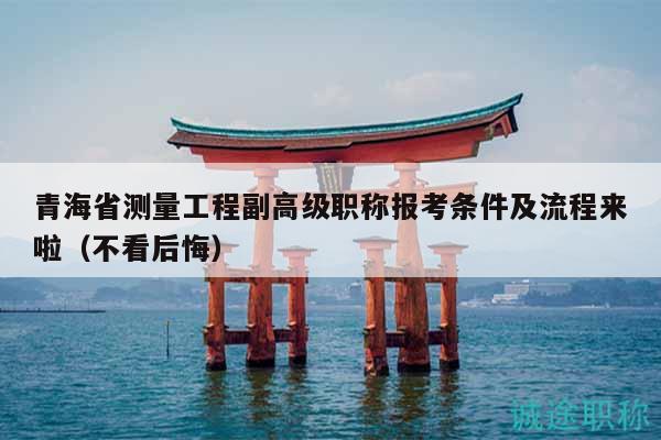 青海省測(cè)量工程副高級(jí)職稱報(bào)考條件及流程來啦（不看后悔）