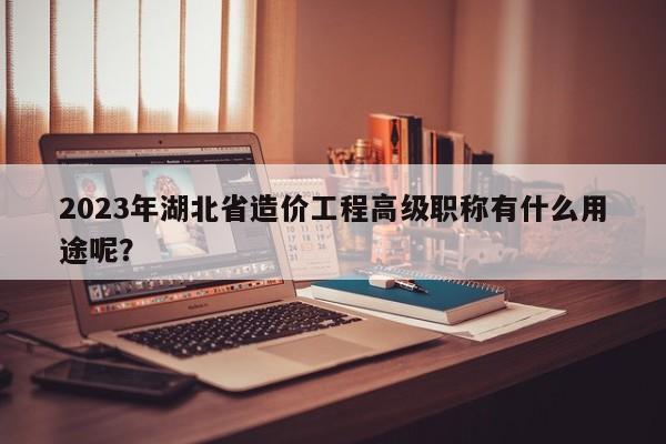 2023年湖北省造價工程高級職稱有什么用途呢？