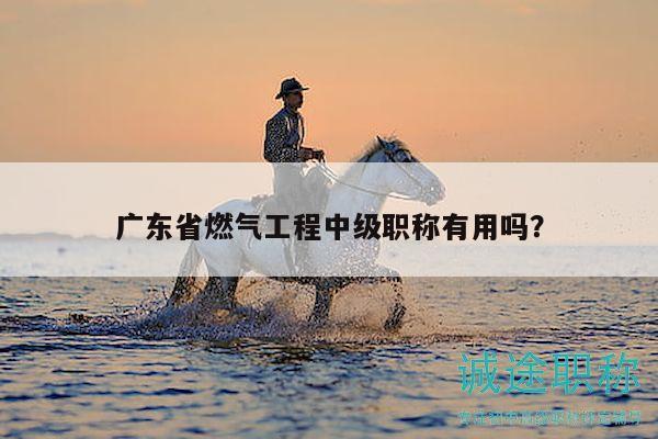 廣東省燃?xì)夤こ讨屑?jí)職稱(chēng)有用嗎？