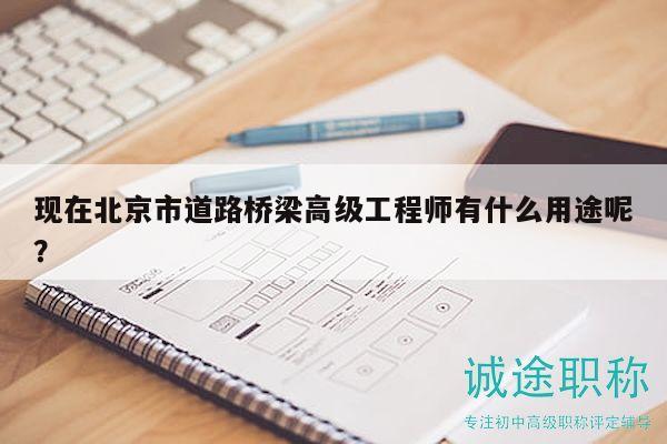 現(xiàn)在北京市道路橋梁高級工程師有什么用途呢？
