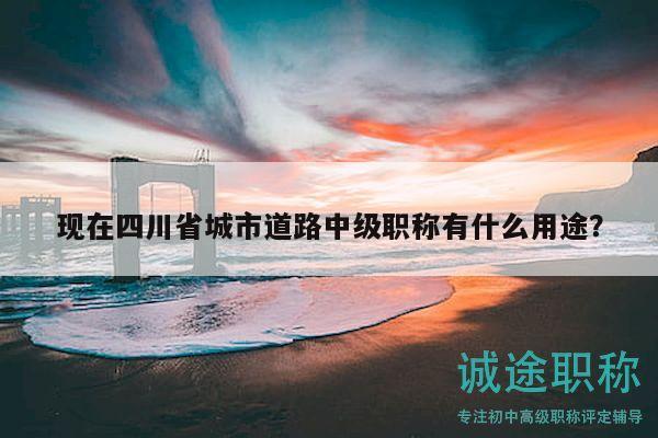 現(xiàn)在四川省城市道路中級(jí)職稱有什么用途？