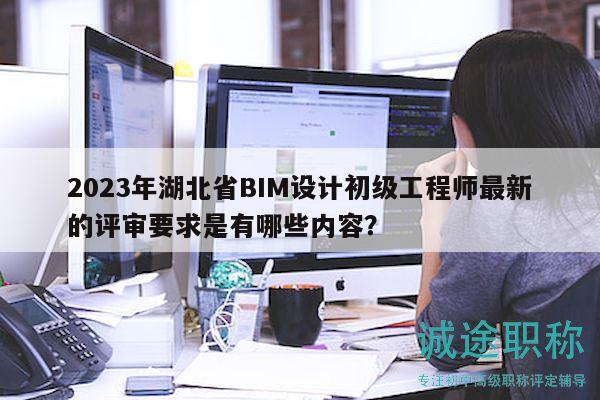 2023年湖北省BIM設(shè)計(jì)初級(jí)工程師最新的評(píng)審要求是有哪些內(nèi)容？