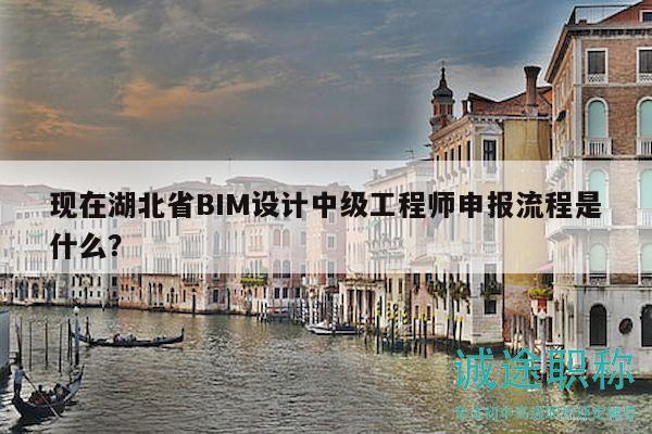 現(xiàn)在湖北省BIM設(shè)計中級工程師申報流程是什么？
