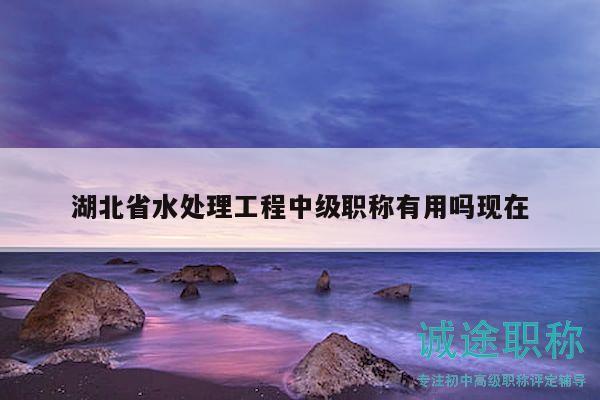 湖北省水處理工程中級職稱有用嗎現(xiàn)在