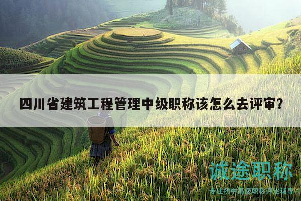 四川省建筑工程管理中級職稱該怎么去評審？
