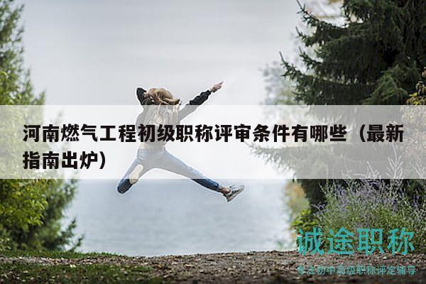 河南燃?xì)夤こ坛跫?jí)職稱評(píng)審條件有哪些（最新指南出爐）