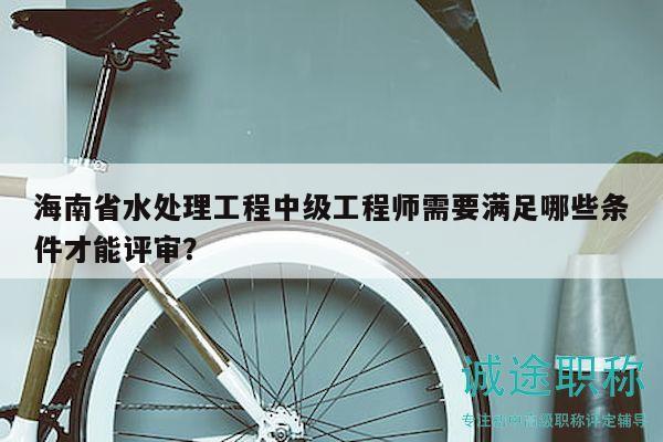 海南省水處理工程中級(jí)工程師需要滿足哪些條件才能評(píng)審？