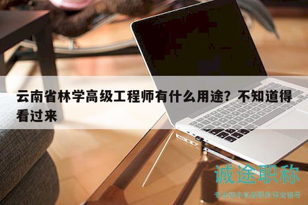 云南省林學(xué)高級工程師有什么用途？不知道得看過來