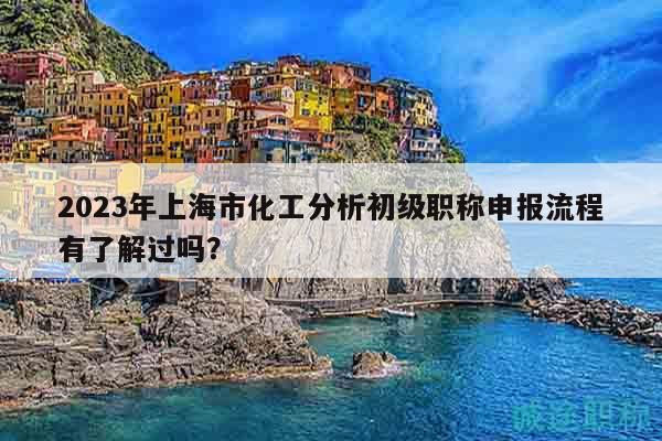 2023年上海市化工分析初級職稱申報(bào)流程有了解過嗎？