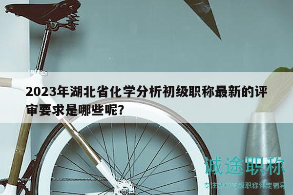 2023年湖北省化學(xué)分析初級(jí)職稱(chēng)最新的評(píng)審要求是哪些呢？