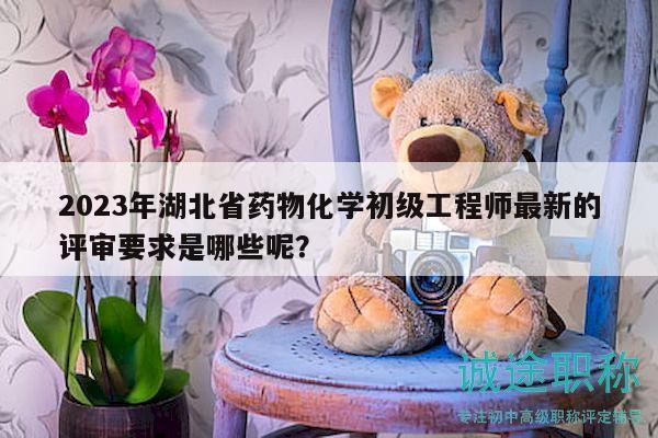 2023年湖北省藥物化學(xué)初級工程師最新的評審要求是哪些呢？