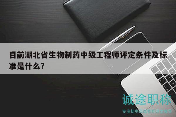 目前湖北省生物制藥中級工程師評定條件及標(biāo)準是什么？