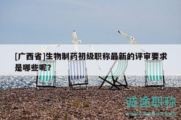 [廣西省]生物制藥初級(jí)職稱最新的評(píng)審要求是哪些呢？