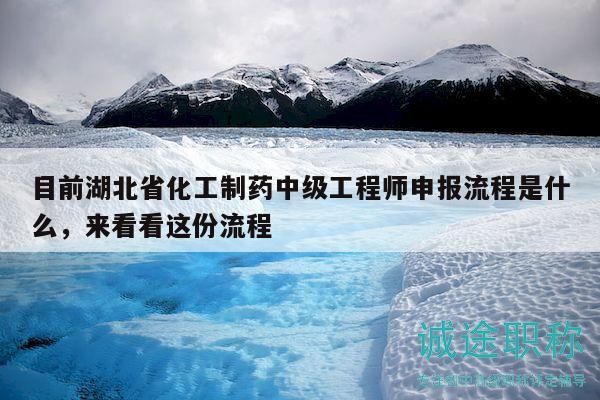 目前湖北省化工制藥中級(jí)工程師申報(bào)流程是什么，來(lái)看看這份流程