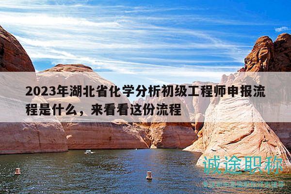2023年湖北省化學分析初級工程師申報流程是什么，來看看這份流程