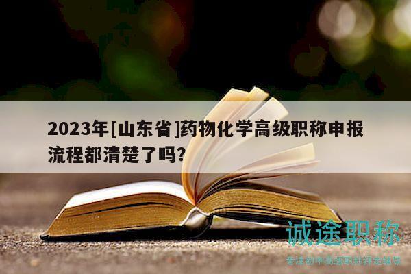 2023年[山東省]藥物化學(xué)高級(jí)職稱申報(bào)流程都清楚了嗎？
