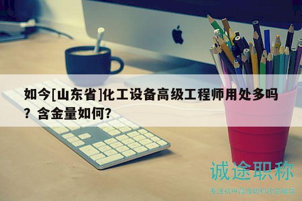 如今[山東省]化工設(shè)備高級(jí)工程師用處多嗎？含金量如何？
