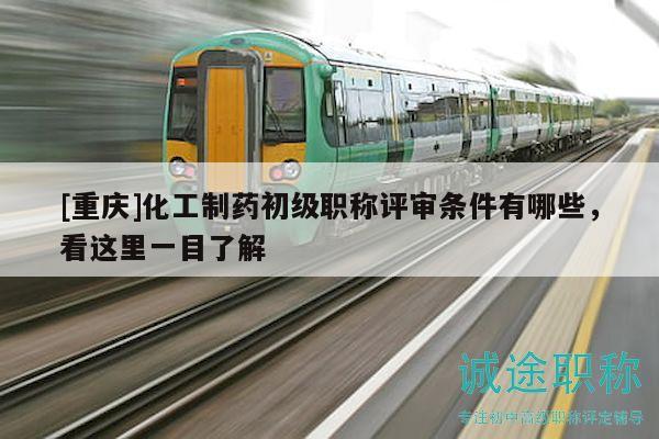 [重慶]化工制藥初級職稱評審條件有哪些，看這里一目了解