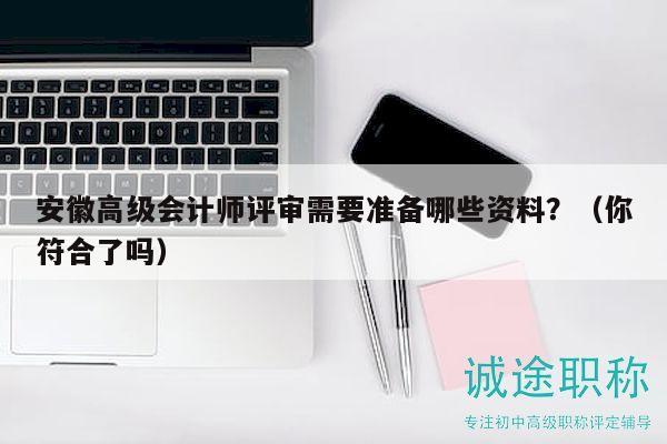 安徽高級(jí)會(huì)計(jì)師評(píng)審需要準(zhǔn)備哪些資料？（你符合了嗎）